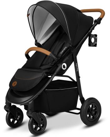 Прогулочная коляска Lionelo Natt BLACK ONYX